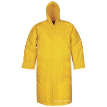 100% Polyester Fashion Long Raincoat for Adult